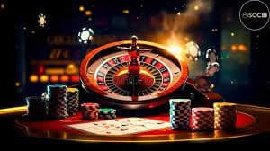 nirwana slot live casino floor with multiple dealer tables
